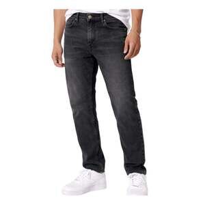 Levi’s 502 Black Tapered Jeans 33x30 Faded Wash Stretch Denim Modern Fit